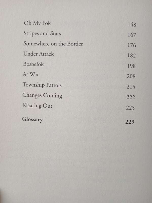 An Unpopular War From afkak to bosbefok by JH Thompson