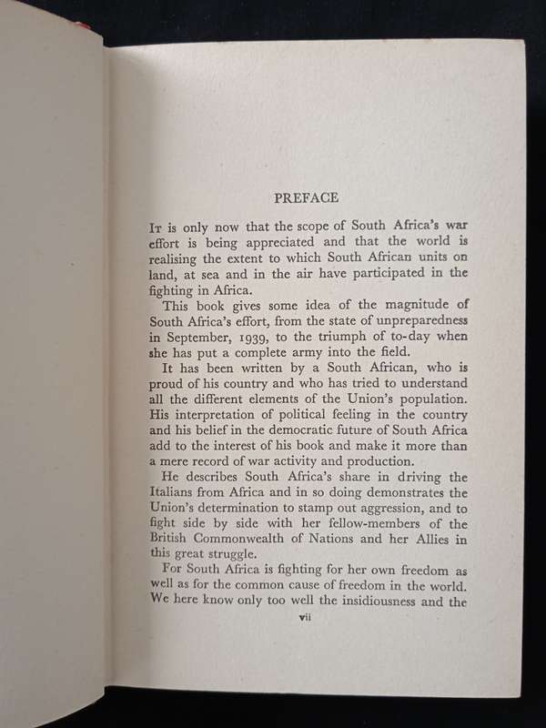 South Africa Fights by JSM Simpson with a Preface by Deneys Reitz
