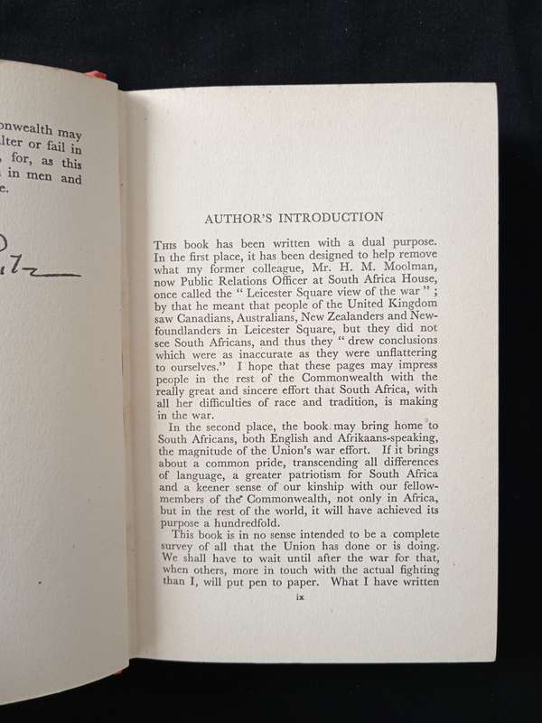 South Africa Fights by JSM Simpson with a Preface by Deneys Reitz