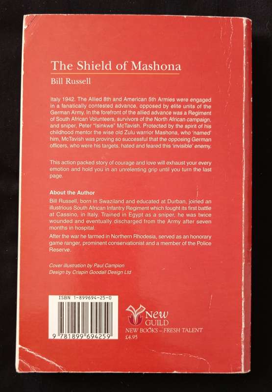 The Shield of Mashona by Bill Russell