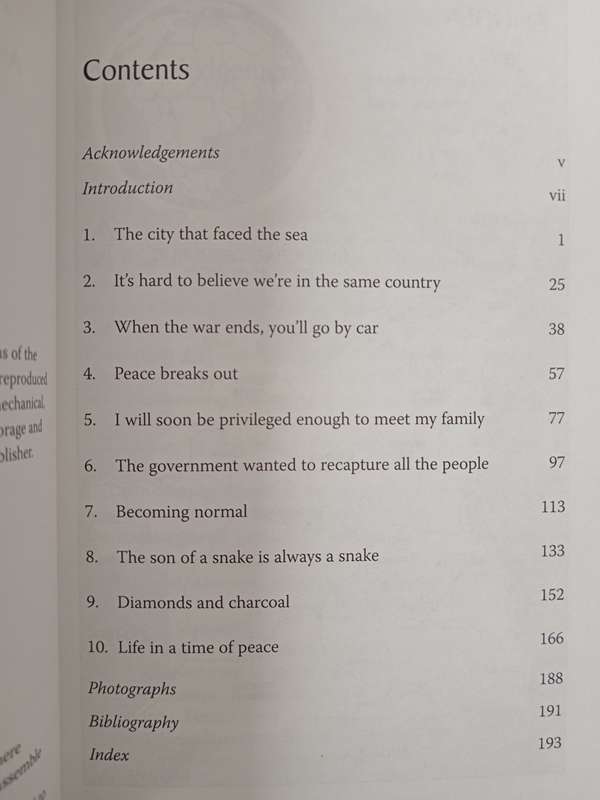 An Outbreak of Peace Angola`s situation of confusion by Justin Pearce