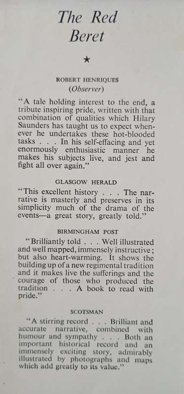 The Red Beret by Hilary St. George Saunders
