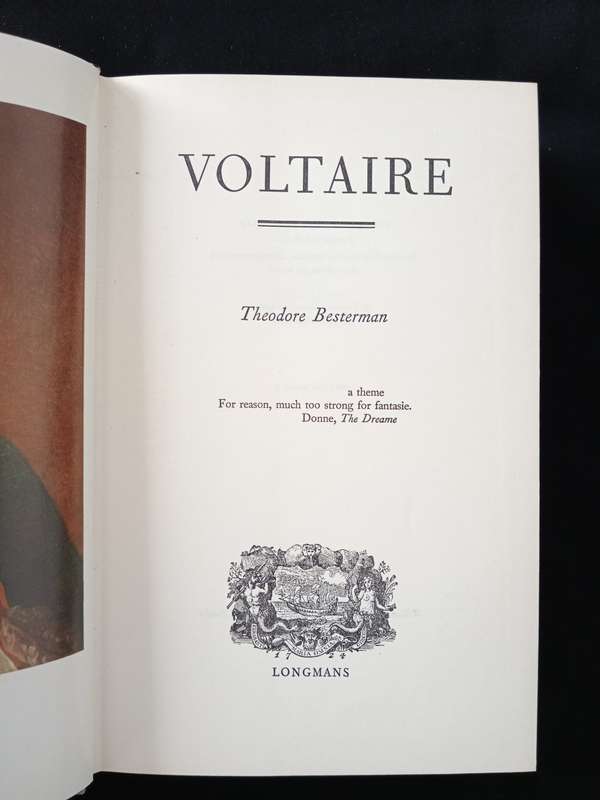 Voltaire by Theodore Besterman