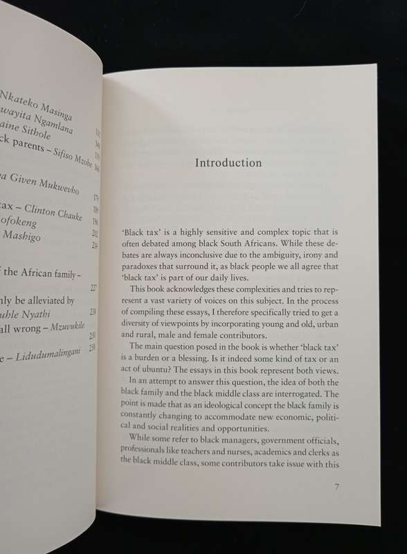Black Tax Edited by Niq Mhlongo