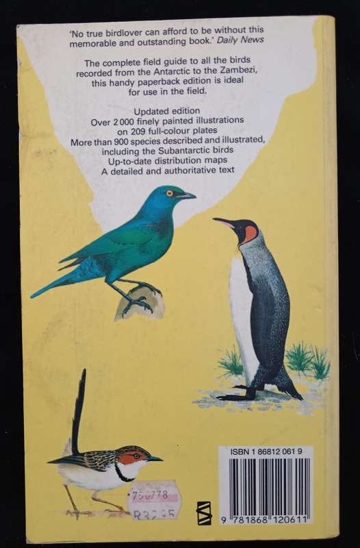 Newman`s Birds of Southern Africa by Kenneth Newman