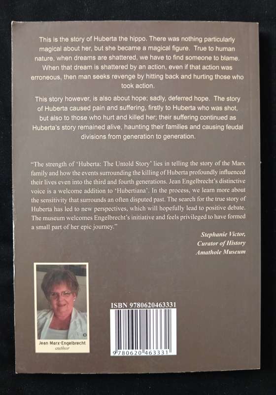 HUBERTA the untold story by Jean Marx-Engelbrecht