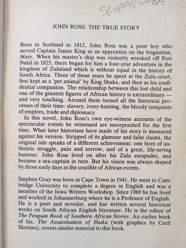 John Ross The true story by Stephen Gray
