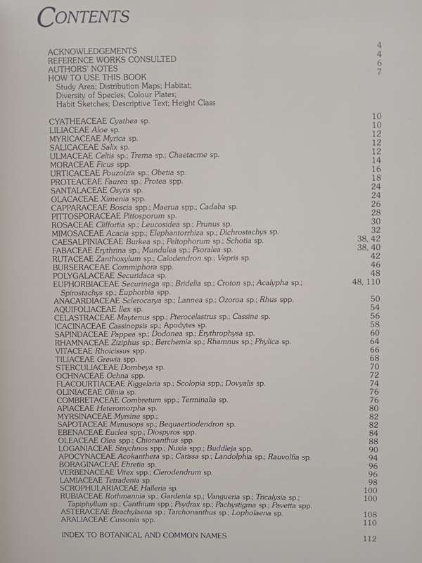 Trees & Shrubs of the Witwatersrand, Magaliesberg & Pilanesberg by Joan van Gogh & John Anderson