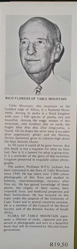 Wild Flowers of Table Mountain by WPU Jackson