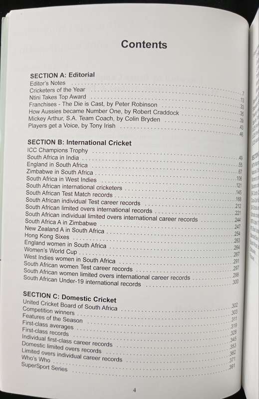 SA Cricket Annual 2005 Edited by Colin Bryden
