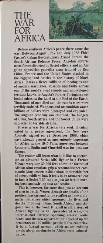 The War for Africa Twelve months that transformed a continent by Fred Bridgland