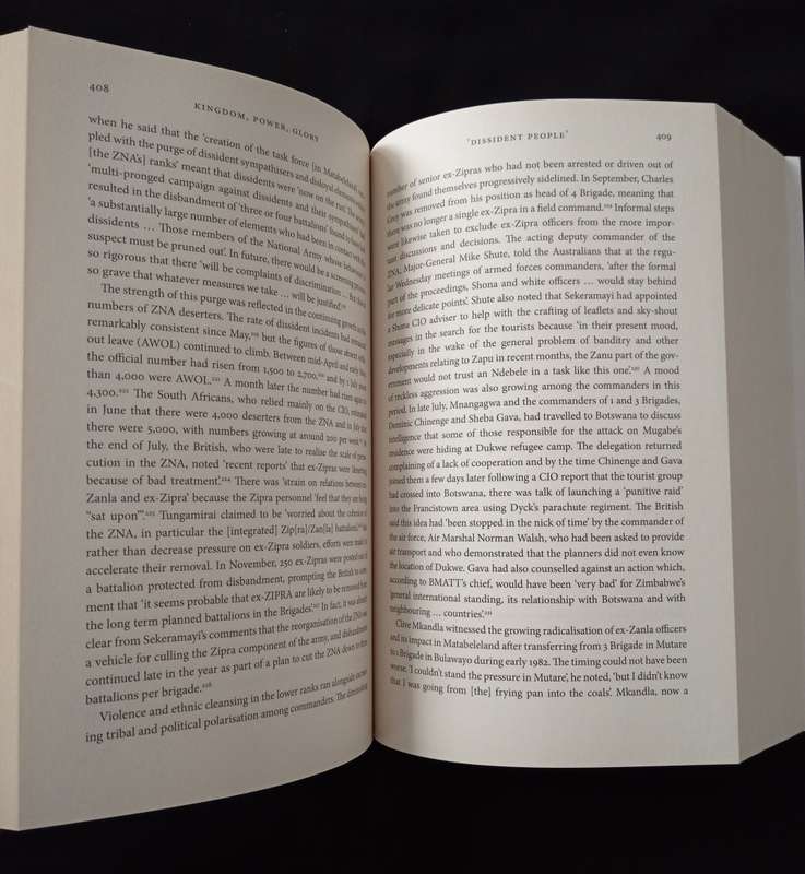 Kingdom, Power, Glory Mugabe, Zanu & The Quest for Supremacy 1960-1987 by Stuart Doran