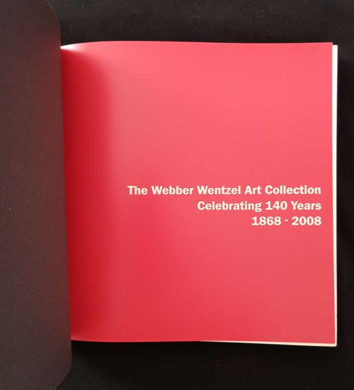 The Webber Wentzel Art Collection Celebrating 140 Years 1868-2008