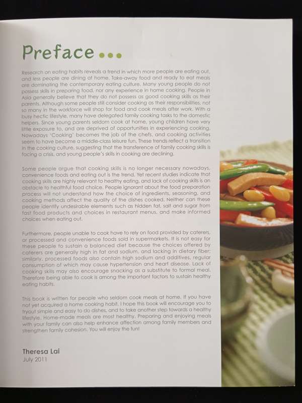 Cuisines for Beginners by Theresa Lai