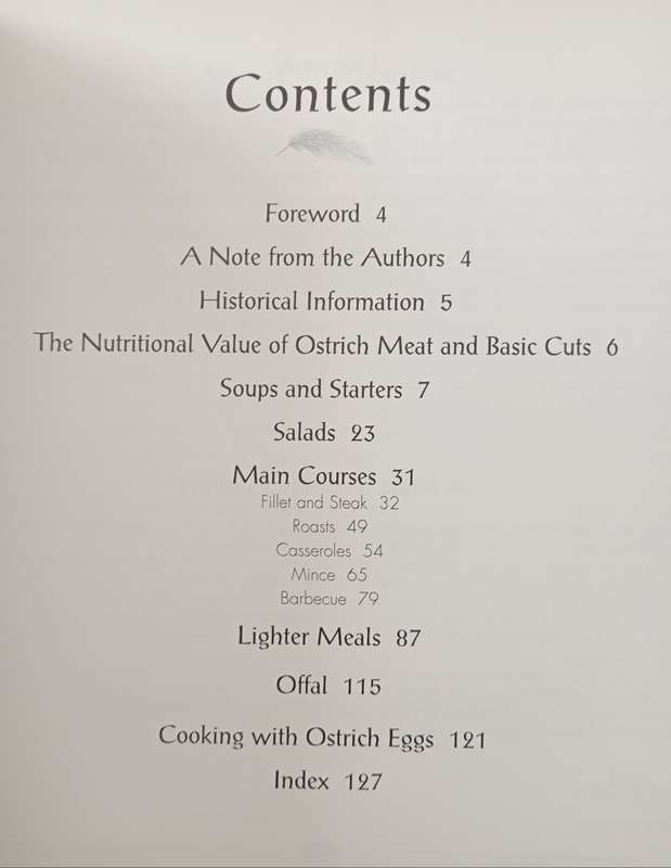 The South African Ostrich Cookbook by Pauline Henderson & Danielle Colson