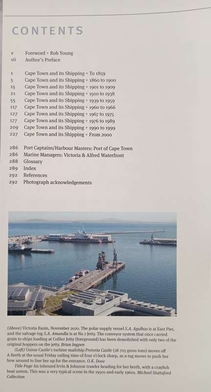 Cape Town`s Dockland Cameos of Shipping in Cape Town by Brian Ingpen