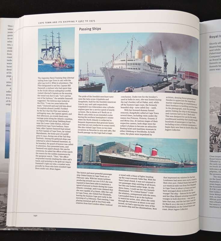 Cape Town`s Dockland Cameos of Shipping in Cape Town by Brian Ingpen