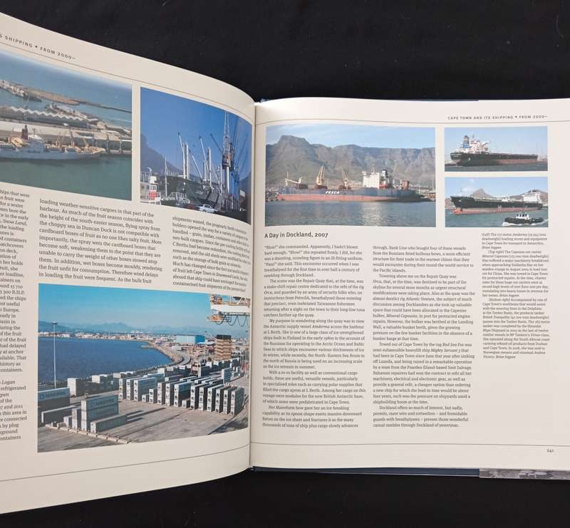 Cape Town`s Dockland Cameos of Shipping in Cape Town by Brian Ingpen
