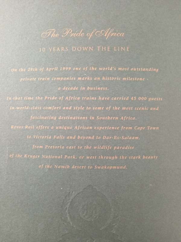 The Pride of Africa 10 Years down the line by Rohan Vos