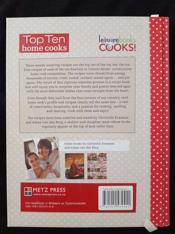 Top Ten home cooks Compiled by Christelle Erasmus & Alana van den Bergh
