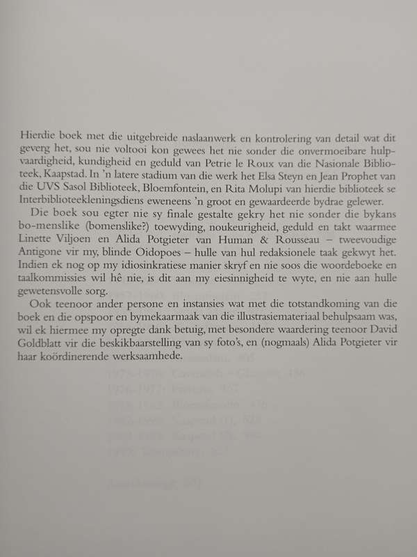 Die laaste Afrikaanse boek Outobiografiese aantekeninge by Karel Schoeman