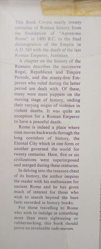 The Splendour That Was Rome by Cecil von Bonde