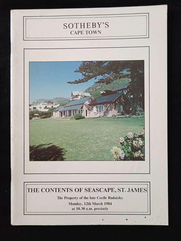 Sotheby`s Cape Town The Contents of Seascape, St James