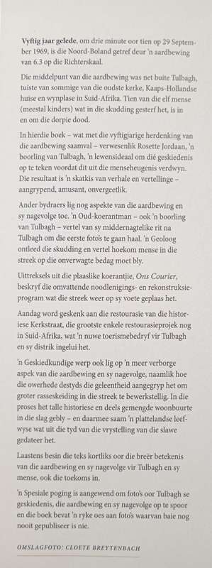 Tulbagh Onthou by Rosette Jordaan