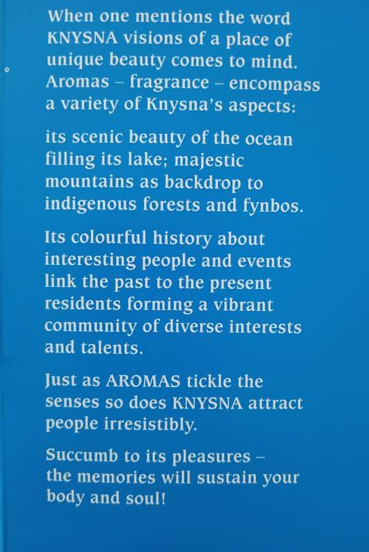 Aromas of Knysna Compiled by Jo Davis