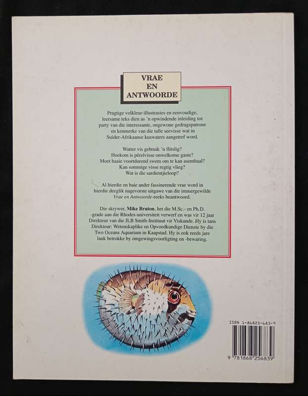 Seevisse van Suider-Afrika by Mike Bruton & David Thorpe