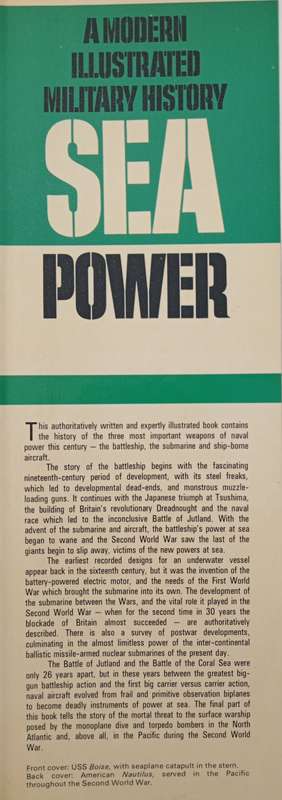 Sea Power Illustrated by John Batchelor in full colour