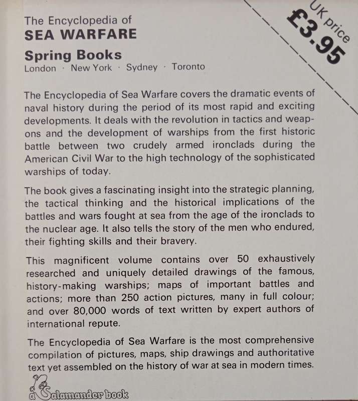 The Encyclopedia of Sea Warfare Foreword by Admiral of the Fleet the Earl Mountbatten of Burma