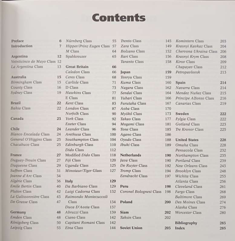 Cruisers of World War Two An International Encyclopedia by MJ Whiteley