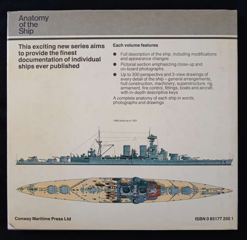 Anatomy of the Ship The Battlecruiser Hood by John Roberts