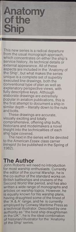 Anatomy of the Ship The Battlecruiser Hood by John Roberts