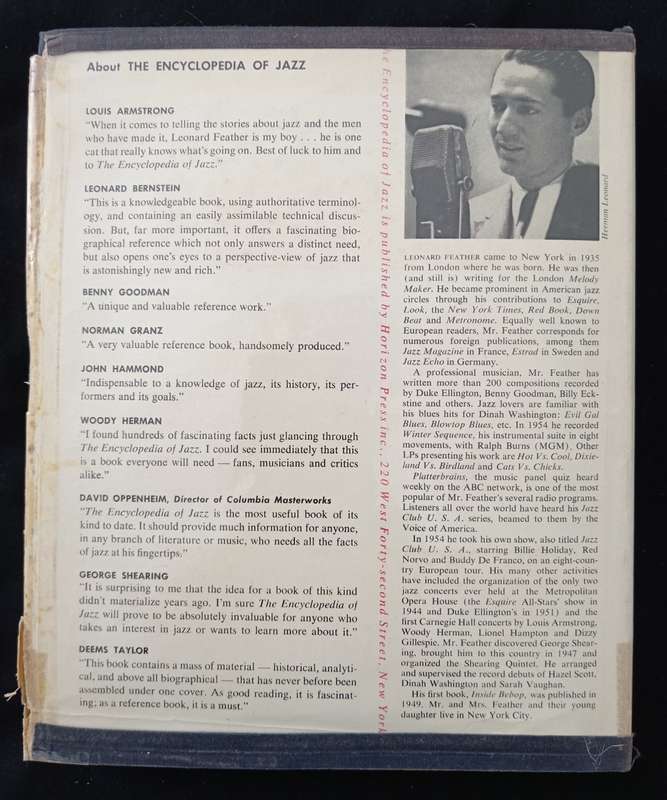 The Encyclopedia of Jazz by Leonard Feather