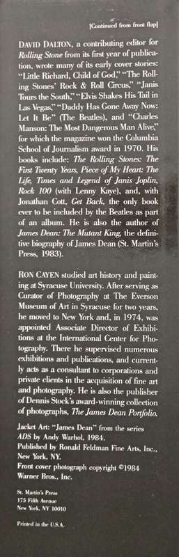 James Dean American Icon by David Dalton