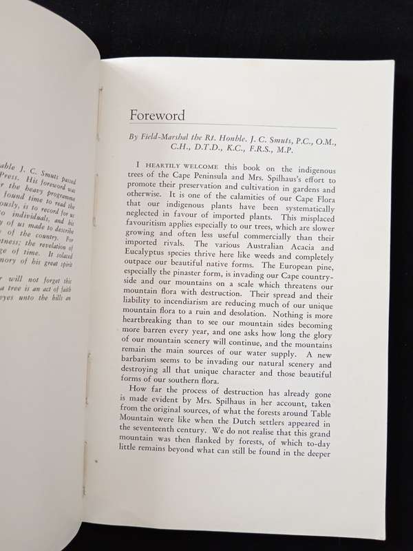 Indigenous Trees of the Cape Peninsula by M Whiting Spilhaus