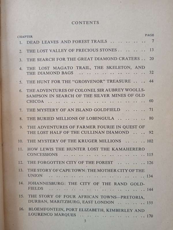 The Seven Lost Trails of Africa by Hedley A Chilvers