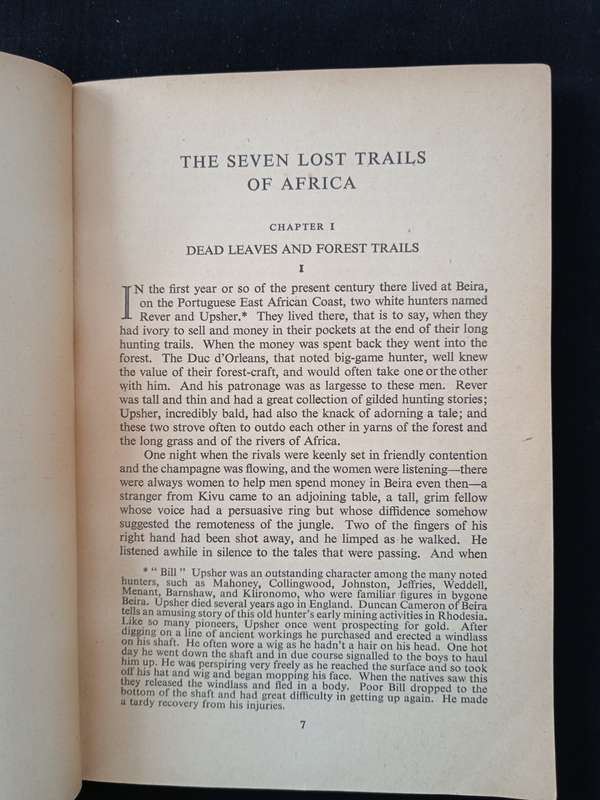 The Seven Lost Trails of Africa by Hedley A Chilvers