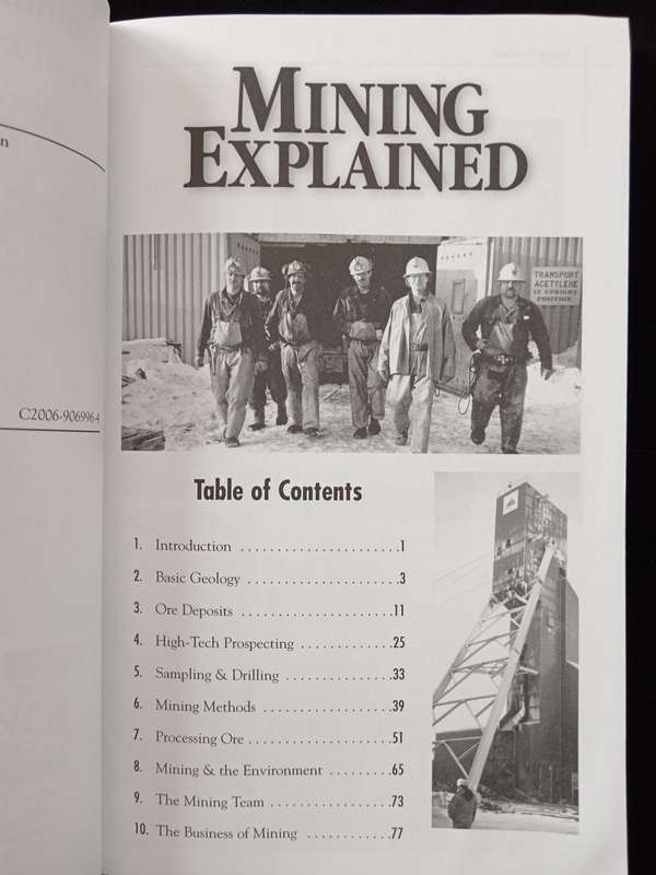 Mining Explained A Layman`s Guide by Editors James Whyte & John Cumming