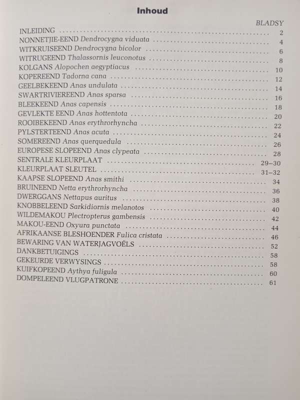 A Guide to the Waterfowl of the Transvaal by P Le S Milstein