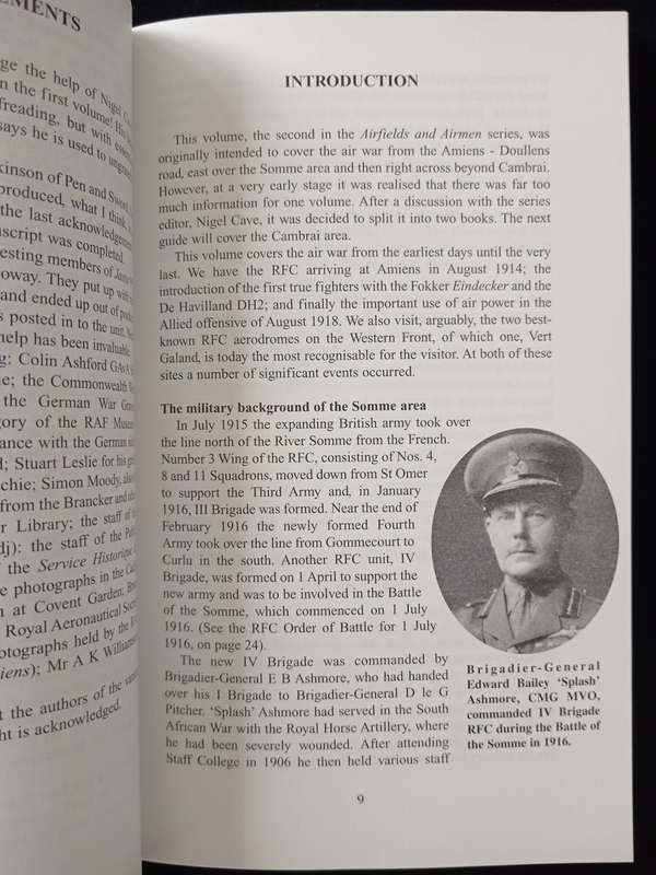 Battleground Europe Airfields & Airmen Somme by Mike O`Connor