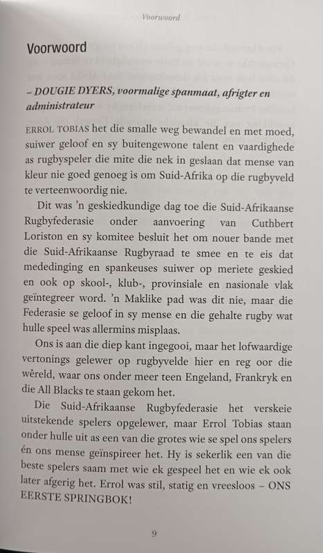 Errol Tobias: Suiwer Goud