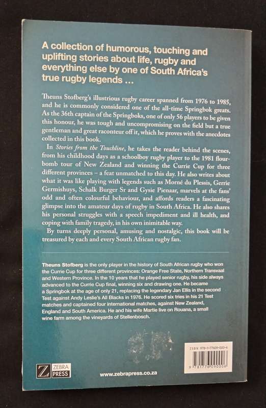 Stories from the Touchline by Theuns Stofberg