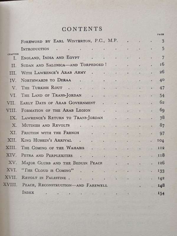 Arab Command The Biography of Lieutenant Colonel FG Peake Pasha by Major CS Jarvis