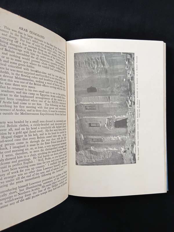 Arab Command The Biography of Lieutenant Colonel FG Peake Pasha by Major CS Jarvis