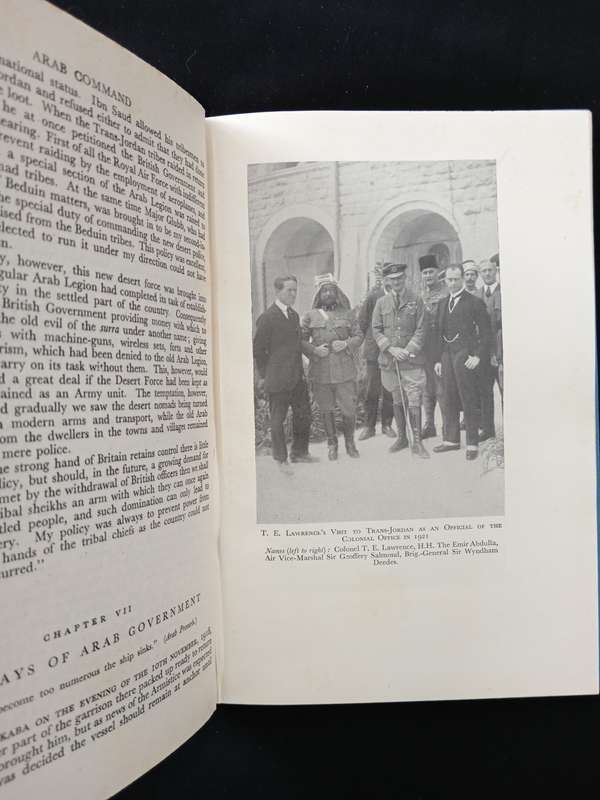 Arab Command The Biography of Lieutenant Colonel FG Peake Pasha by Major CS Jarvis