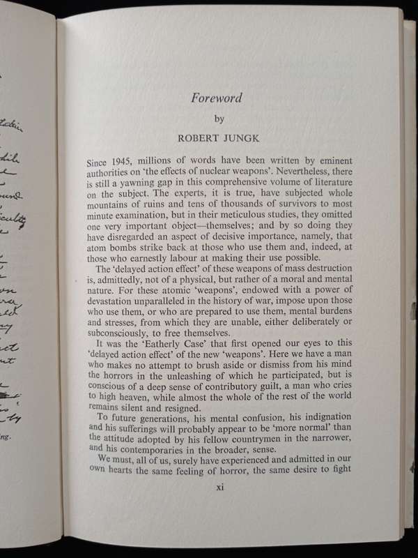 Burning Conscience The case of the Hiroshima pilot Claude Eatherly told to Günther Anders