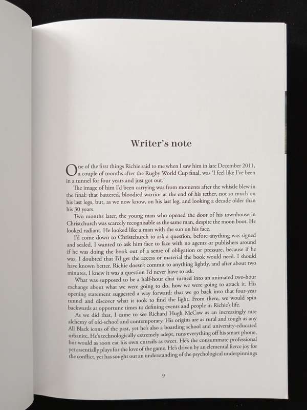 The Real McCaw Richie McCaw The Autobiography with Greg McGee